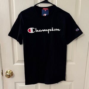 Champion Black T-Shirt for Men